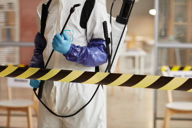 Professional Biohazard Cleanup technician working in Oceanside, CA